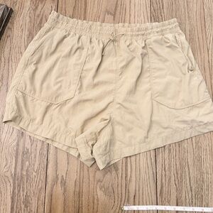 Alpine Design Women's Tan Nylon Shorts Sz XL  Casual  CH